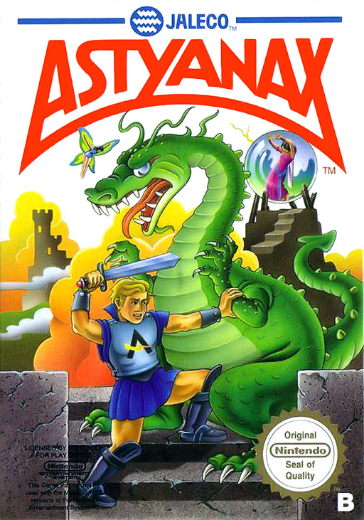 Astyanax (Europe) box art